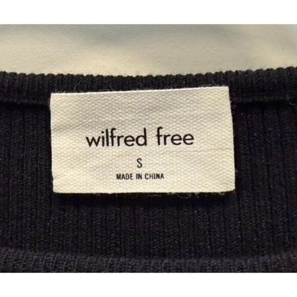 Artrizia‎ Wilfred Free Black Cut-Out Long Sleeve Mini Dress S Goth Witchy - Picture 4 of 11